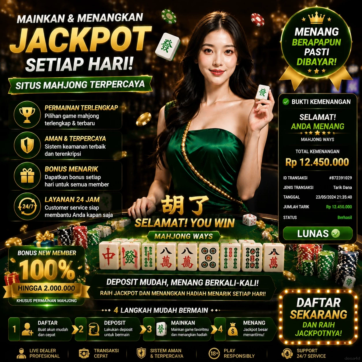 Login desa4d Sekarang Fitur Melimpah