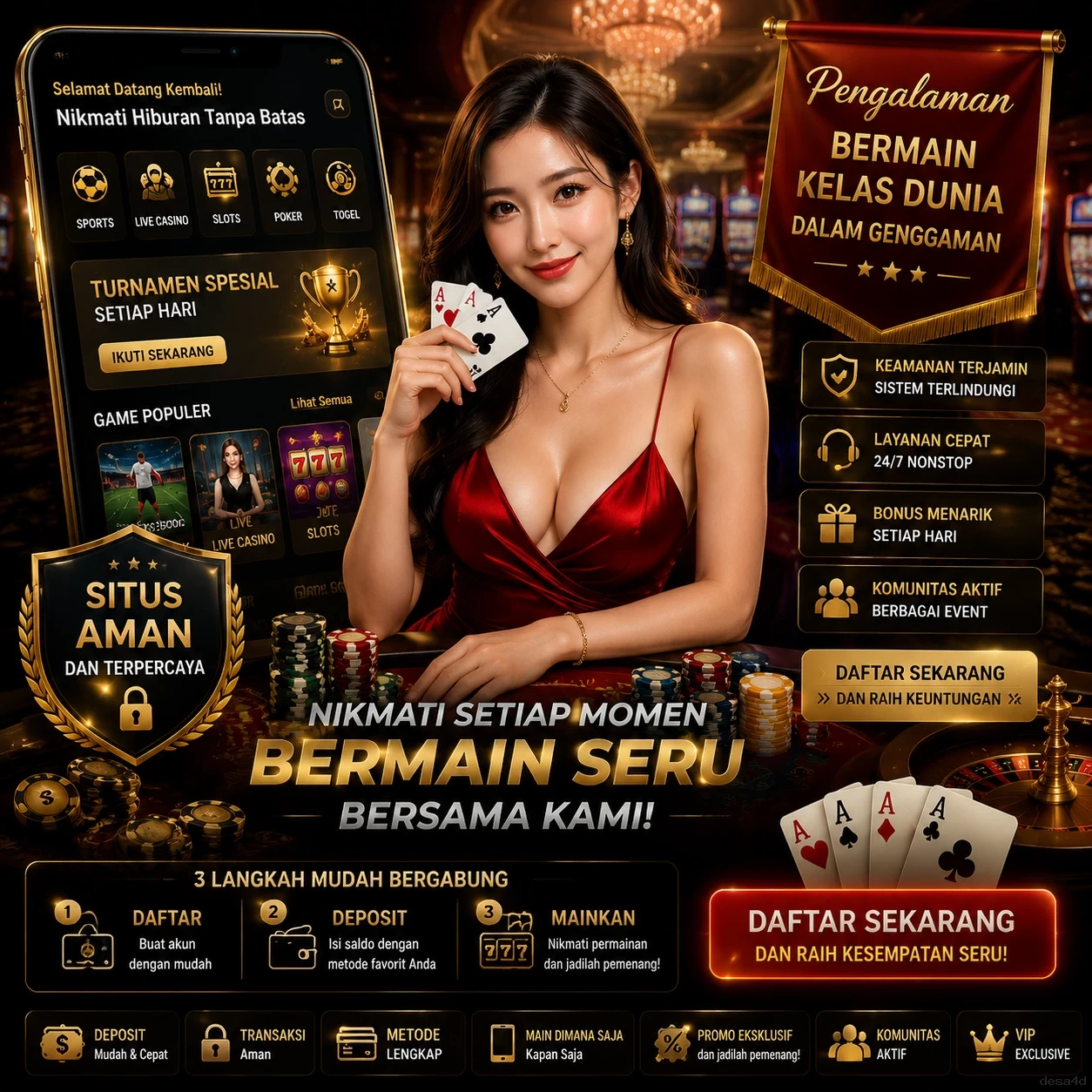 Aplikasi desa4d Android